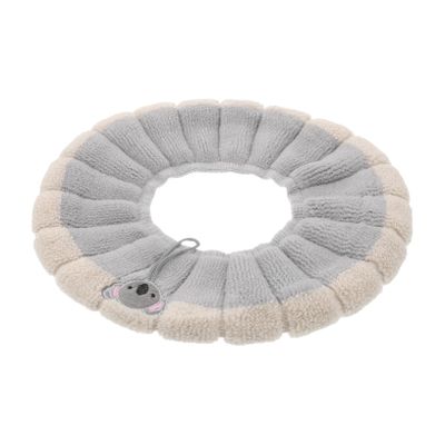 Alipis Plush Toilet Seat Cover for Winter Bathroom Use Xmas Polyester
