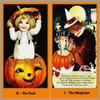 Halloween Tarot Deck. Vintage Halloween Art Tarot with QR Code Guidance view 2
