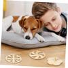 JOINPAYA 20pcs Unfinished Wooden for Boys and Girls Painting Craft Toys Natural Wood Gyroscopes for and Crafts Activities Random Accessories view 3