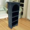 1:12 Scale Dollhouse Bookshelf Handmade Photo Prop Dollhouse Furniture Miniature Wooden Bookcase for Home Living Room Cabinet view 4