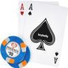 Gamers Lounge Phoenix Real Clay 10-gram Poker Chips (25-Pack) - Ultra Premium Casino Style Poker Chips ($500 Purple) view 4