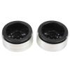 4Pcs 1.9in Crawler Wheel Hub, RC Aluminium Alloy Crawler Car Rims, CNC Machined Beadlock Design, Wear Resistant, Stable Performance, for Axial SCX10 90046 1/10 RC Crawler Car (Black Gold) view 2