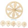 BESTonZON 20pcs Unfinished Wooden Gyroscopes for Boys and Girls DIY Painting Tops for Creative Fun Classrooms and Craft Projects view 2
