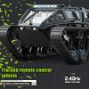 Authticar RC Tank Car, 1:16 Scales Transport Military Vehicle RC Tank, 4WD RTR Off Road RC Crawler with 360Rotating Drifting Dual Motor Gearbox Proportional Control Military Truck RC Toy for Adult view 2
