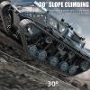 Authticar RC Tank Car, 1:16 Scales Transport Military Vehicle RC Tank, 4WD RTR Off Road RC Crawler with 360Rotating Drifting Dual Motor Gearbox Proportional Control Military Truck RC Toy for Adult view 4