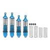 4Pcs RC Set, Replacement Shocks for LOSi Lasernut U4 Tenacity 1/10 Off Road Vehicle, High Elastic Spring, Aluminum and Plastic Material, Stable Running (Blue) view 1