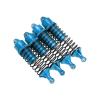 4Pcs RC Set, Replacement Shocks for LOSi Lasernut U4 Tenacity 1/10 Off Road Vehicle, High Elastic Spring, Aluminum and Plastic Material, Stable Running (Blue) view 2