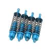 4Pcs RC Set, Replacement Shocks for LOSi Lasernut U4 Tenacity 1/10 Off Road Vehicle, High Elastic Spring, Aluminum and Plastic Material, Stable Running (Blue) view 3