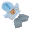 CORHAD Cute Doll Hoodie and Denim Pants Outfit Cute Plush Bear Doll Clothes and Jeans for 20cm Cartoon Stuffed Animals view 1