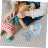 CORHAD Cute Doll Hoodie and Denim Pants Outfit Cute Plush Bear Doll Clothes and Jeans for 20cm Cartoon Stuffed Animals view 4