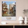 1000PcsVintage Travel Poster York England StreetJigsaw Adult Decompression Game Puzzle Students Toy for Children Christmas Birthday Gifts38x26cm-AO64 view 2