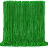 144PCS St Patricks Day Necklace, St. Patrick's Day Bead Accessories Bulk, Irish Saint Patrick Day Beads Necklaces, Parade Throw Accessories for Mardi Gras St. Patricks Christmas Decorations Easter view 1