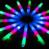 10PCS Foam Glow Sticks, LED Foam Sticks Bulk, Neon Light Glow Stick with 3 Modes, Colorful Flashing Party Supplies for Concert view 1