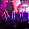 10PCS Foam Glow Sticks, LED Foam Sticks Bulk, Neon Light Glow Stick with 3 Modes, Colorful Flashing Party Supplies for Concert view 2