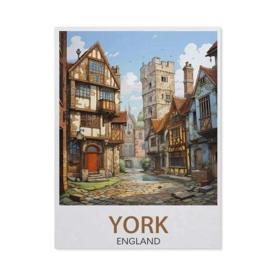 1000PcsVintage Travel Poster York England StreetJigsaw Adult Decompression Game Puzzle Students Toy for Children Christmas Birthday Gifts75x50cm-AO64