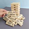 Beecotox Spanish Blocks Tower Game for Adult Couples Board en espaol Tumbling Stacking Lovers Funny Bedroom Sports view 4