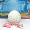 3D Printed Baby Dragon with Egg, 6" White and Pink Easter, Gemstone, Rose, Sushi, Woodland Baby Dragon, Fidget ADHD Autism Toy BD007WP-WE (Clover Baby Dragon) view 1