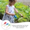 Happyyami 1set Boy Girl Gardening Tools Mini Shovel Rake for Metal Garden Tools for Boys Girls for Sand Beach and Backyard Fun view 4