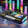 Johehe Rechargeable Kids DJ Mixer, LED Light Show & Karaoke Microphone - Interactive Music Toy with 12 Sound Keys, 8 Piano Keys & Custom Recording for Ages 4-8+ view 3