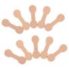 VICASKY Sturdy Wooden Train Track Connectors 10pcs Set for Boys and Girls' Railway Track Building view 1