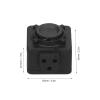 120X Adjustable Zoom Lens 2 Output 5MP Digital Microscope Camera Direction Brightness Adjustment Metal Bracket for Microelectronics Machinery Jewelry (US Plug) view 4