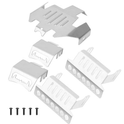 Defender Mirror Accessories 15 12 5 5 Pieces RC Crawler Chassis Armor Plate Suitable Parts for Bronco G500 1/10 RC CAR