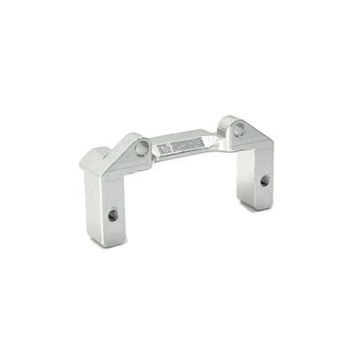RC Upgrade Accessories for FMS for FCX24 1/24 Metal Servo Mount RC Crawler Car Upgrade Parts Spare Accessories Remote Control Car Replacement DIY Parts(Silver)
