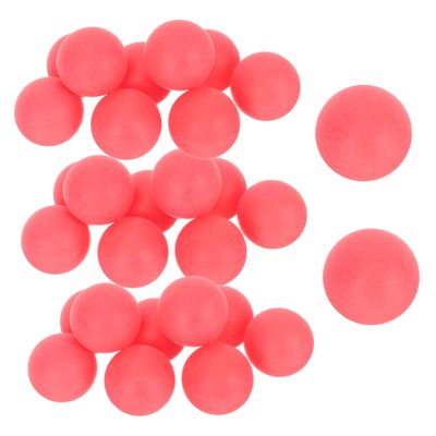 Homoyoyo 100pcs Tennis Balls Sphere Lottery Balls Dull Polishing for Arts Craft Carnival Christmas Games
