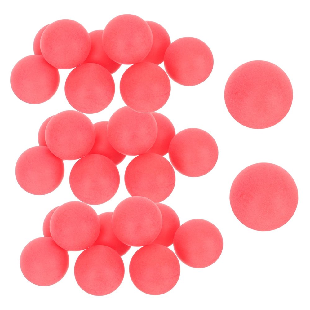 Homoyoyo 100pcs Tennis Balls Sphere Lottery Balls Dull Polishing for Arts Craft Carnival Christmas Games