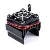 RC Car Parts for Traxxas for Hsp for Scx10 540/550/3670 Motor Heat Sink Cooler Heat Fin 36mm Diameter Radiator Cooler 4010 Dc 5v Cooling Fan Rc Model Car Parts(Black) view 1