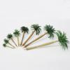 12 Pcs Miniature Tropical Trees Small Decorative Palm Trees Plastic Tree Cake Toppers Mini Model Palm Trees Small Palm Tree Figurines Figures Miniature Coconut Model Trees Faux Realistic Palm Trees view 2