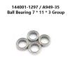 20Pcs Ball Bearing Set for Wltoys 144001 144002 124016 124017 124018 124019 RC Car Spare Parts Upgrade Accessories view 2