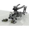 XMBRICDIYY Helicopters Building Blocks Set, AH-64 Comanche Military Stealth Helicopters, Collectible Military-Themed Model, Designed by AceBricks (1006PCS) view 3