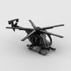 XMBRICDIYY Helicopters Building Blocks Set, AH-60 Comanche Military Stealth Helicopters, Collectible Military-Themed Model, Designed by BrickBoss (225PCS) view 3