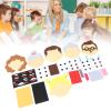 Pongnas Felt Social Emotional Learning Activities for Kids Sensory Toys Set for Home and Travel Playtime view 2