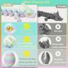 3D Printed Dragon Eggs with Dragon Inside, Easter Basket Essentials Stuffers, Mystery Crystal Dragon Easter Egg Fillers Toys, Articulated Fidget 3D Printed Animals, Surprise Gift view 2