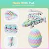 3D Printed Dragon Eggs with Dragon Inside, Easter Basket Essentials Stuffers, Mystery Crystal Dragon Easter Egg Fillers Toys, Articulated Fidget 3D Printed Animals, Surprise Gift view 4