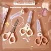 Cute Capybara Scissors, Children's Scissors - Capybara - Skimmed Typing Scissors for Children - Activities for Children, Non-Slip Grip Students view 4
