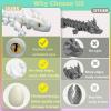 3D Printed Dragon Eggs with Dragon Inside, Mystery Crystal Dragon Easter Egg Fillers Toys, Articulated Fidget 3D Printed Animals, Surprise Gift, Easter Basket Essentials, Easter Basket Stuffers view 3