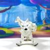 2pcs Articulating 3D Printed Wolf, White Mother and Child Wolf Toy, Wild Animal Toy, Fidget ADHD AutismToy, Stress Relief, Executive Desk Toy IHWW001-SET-WHT view 2