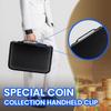400 Pockets Coin Collection Book with Handle, Fireproof & Waterproof Coin Holder for Collectors, 36 Paper Coin Collection Supplies for Coin Currency Collection, Money Saving Binder for Pennies,Bill view 2