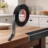 0.8 Inch x 30 Feet Wall Corner Protector Peel and Stick Corner Trim Molding Strip Self Adhesive Wall Edge Protectors Guards for Edge Ceiling, Black view 1