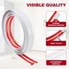 0.8 Inch x 20 Feet Wall Corner Protector Peel and Stick Corner Trim Molding Strip Self Adhesive Wall Edge Protectors Guards for Edge Ceiling, White view 3