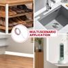 0.8 Inch x 20 Feet Wall Corner Protector Peel and Stick Corner Trim Molding Strip Self Adhesive Wall Edge Protectors Guards for Edge Ceiling, White view 4