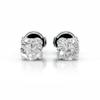 1-4 CT Round Stud Earrings 925 Sterling Silver & 10K 14K 18K Solid Gold Christmas Gift for Women (Solitaire, Stone Weight : 1 Carat) view 2