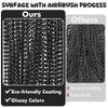 VLUV 36Pcs Black Bead Necklace, 33 Inch Grad Supplies, Graduation Bead Necklace Accessories Halloween Party Favors for Black Party Stuff Graduation Celebration Decorations Halloween Parade Decor view 3