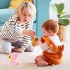 Achwishap 2PCS Capybara Plush Keychain,Cute Keychain Capybara Stuffed Animal,Soft Capybara Plush Toys Key Chain,Kawaii Plushie Stuffed Toys for Kids Adults Birthday Gifts for Valentines,Brown&Pink view 4