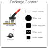 Machine For Badges Square Fridge Magnet Making Machine Kit Including Materials DIY Badge Pin Maker view 2
