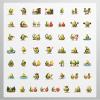 100Pcs Cartoon Avocado Stickers, Waterproof Avocado Sticker for Water Bottle Laptop Phone Cases Planner Skateboard Luggage Helmet Party Favor Decor, Ideal for Adults Teens Teacher Rewards C2E7F- view 4