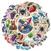 100Pcs Cartoon Science Stickers, Waterproof Science Sticker for Water Bottle Laptop Phone Cases Planner Skateboard Luggage Helmet Party Favor Decor, Ideal for Adults Teens Teacher Rewards C2C8J- view 1
